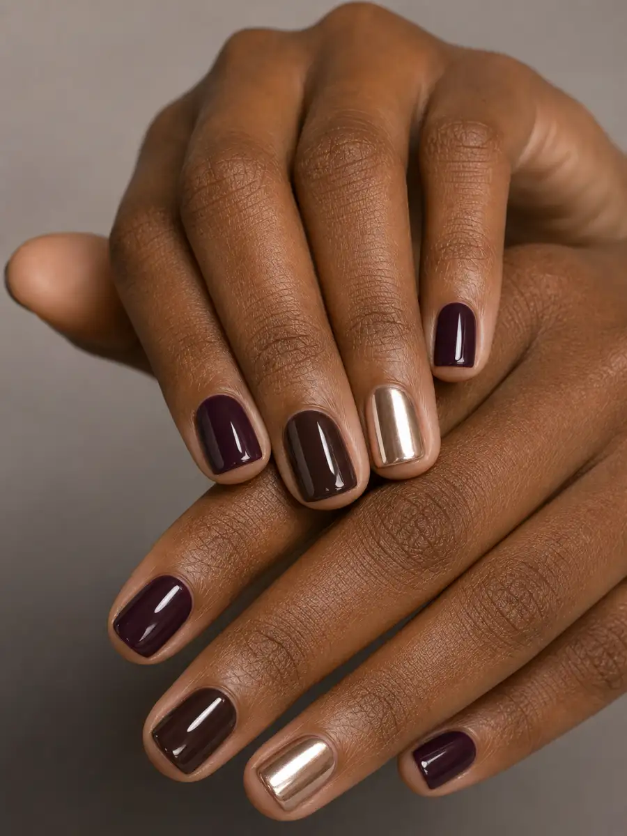 Sage Green Solid Nails: short, single solid shade, sage green solid
