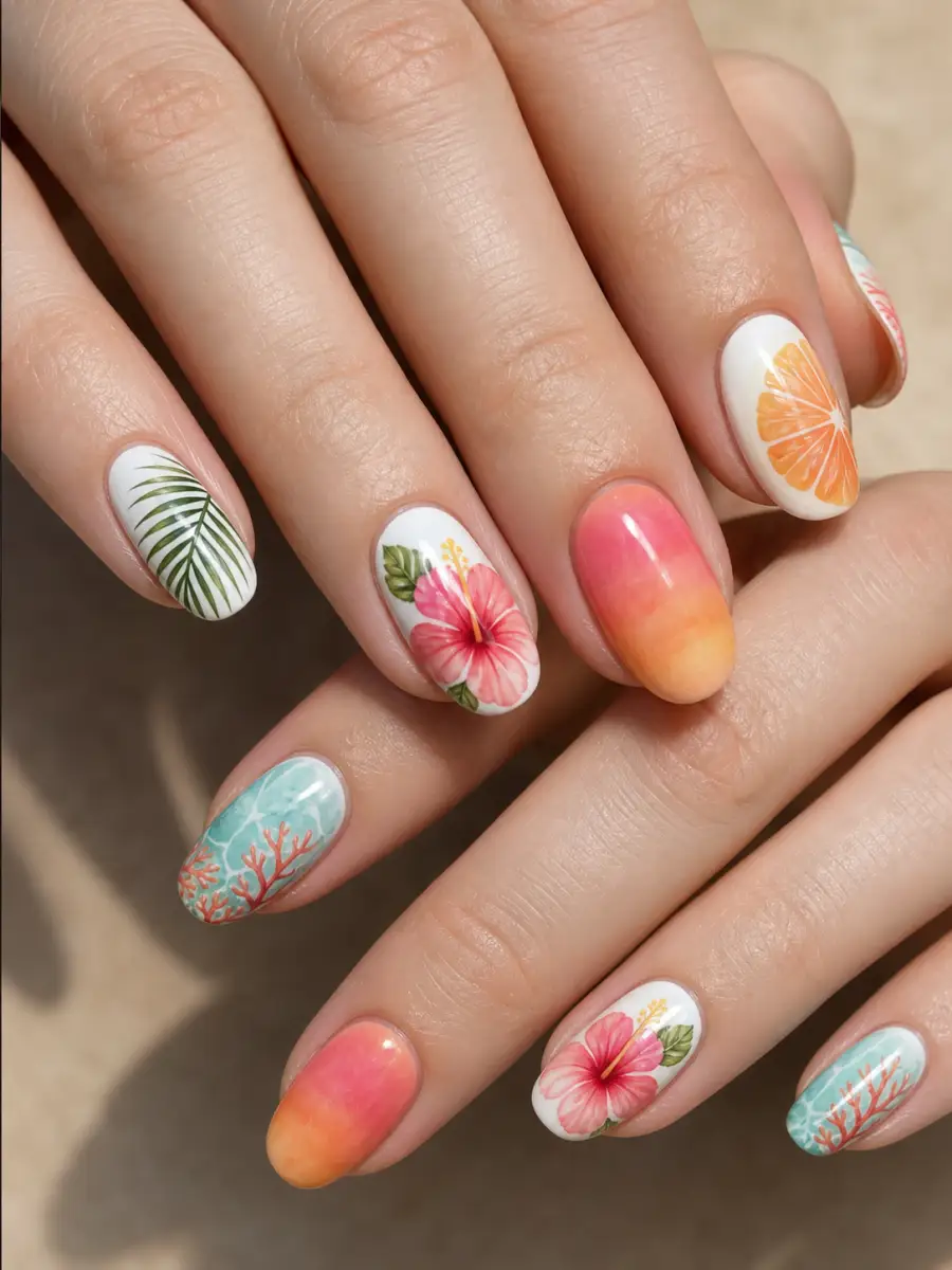 Tropical Nails
